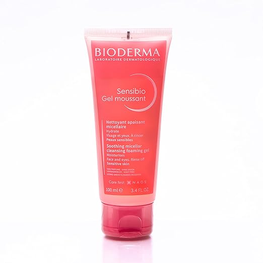 Bioderma Sensibio Gentle Soothing Micellar Cleansing Foaming Gel For Sensitive Skin (100ml) - Pinkbliss