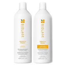 Biolage Smoothproof Camellia Smoothing Shampoo & Conditioner 1000ml Duo