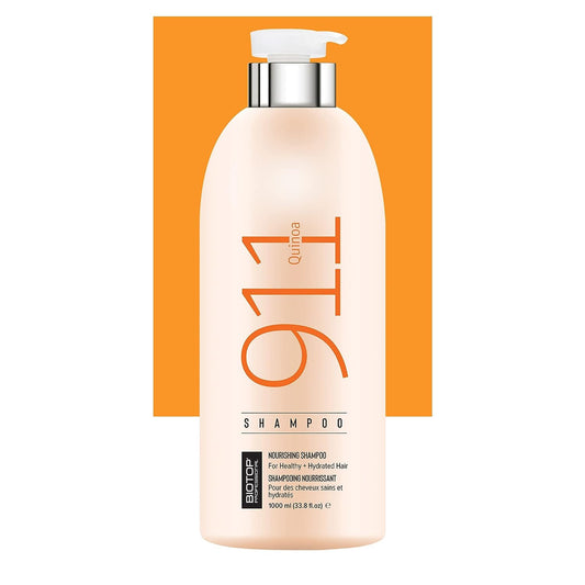 Biotop Professional 911 Quinoa Shampoo for Dry, Lifeless, and Damaged Hair 1000ml - Pinkbliss