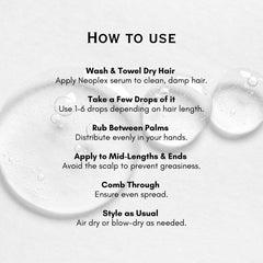 CABELO CHAVE PROFESSIONAL Neoplex Hair Serum ‚Äì Smooth, Shiny & Frizz-Free Hair | Repair & Strengthen Hair | For Men & Women