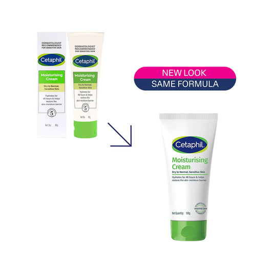 Cetaphil Moisturizing Cream for Dry to Normal Sensitive Skin 100g