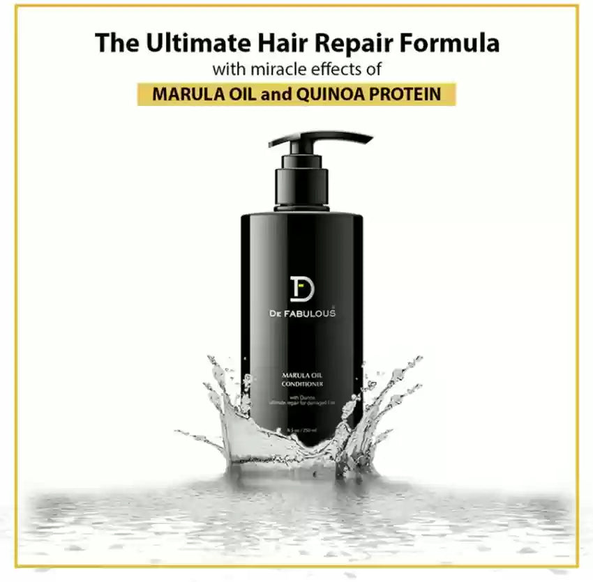De Fabulous Marula Oil Shampoo Sulphate-Free 250ml - Pinkbliss