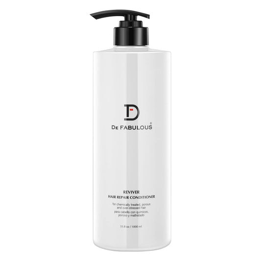 De Fabulous Reviver Hair Repair Conditioner 1000ml | Sulphate-Free | pH Balanced | All Hair Types - Pinkbliss