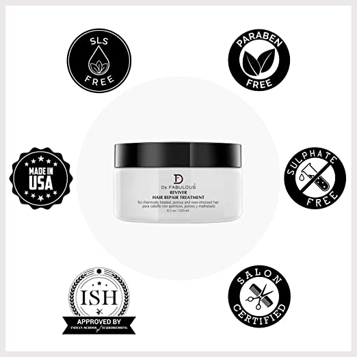 De Fabulous Reviver Hair Repair Treatment 250ml - Pinkbliss