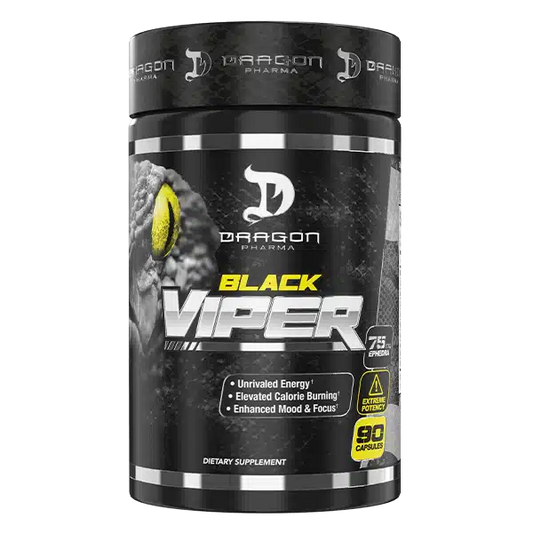 Dragon Pharma Black Viper Fat Burner ‚Äì 90 Capsules - Pinkbliss