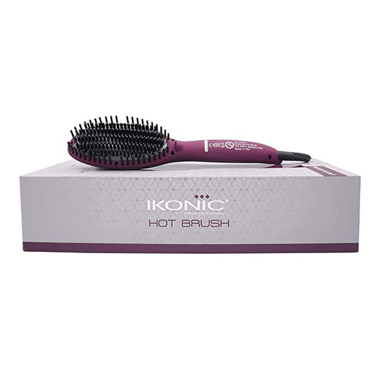 IKONIC Hot Brush (Burgundy) - Pinkbliss