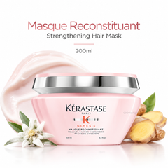 KERASTASE Genesis Masque Reconstituant Floral Hair Mask 200ml All Hair Type 6.8 Oz