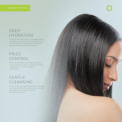 Kanpeki Kerasyl True Soft Shampoo For Smoothening Shampoo for Naturally Dry Hair | Deep Hydration and Frizz Control | Enriched with Argan Oil, Botanical Essence & Silk Proteins | Myt ‚Äì 1000ml - Pinkbliss