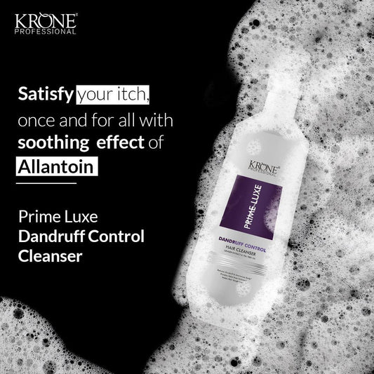 Krone Professional Prime Luxe Dandruff Control Hair Cleanser 1000 ml - Pinkbliss