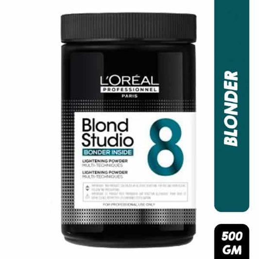 L'Oreal Professional Blond Studio 8 Bonder Inside Lightening Powder (500gm) - Pinkbliss
