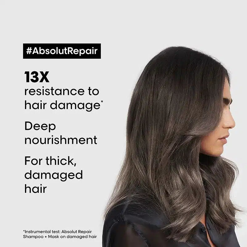 L‚ÄôOreal Professionnel Combo Absolut Repair Shampoo 300ml, Hair Mask 250gm & Hair Serum 90ml, Serie Expert - Pinkbliss