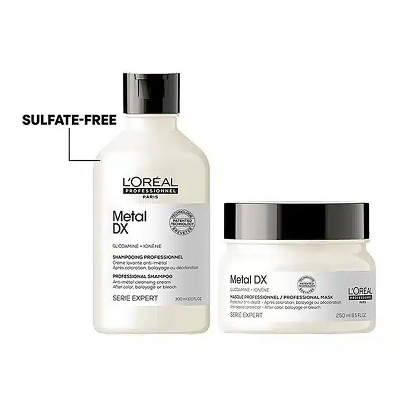 L‚ÄôOreal Professionnel Combo Metal Dx Shampoo & Hair Mask Serie Expert (300ml+250ml) - Pinkbliss