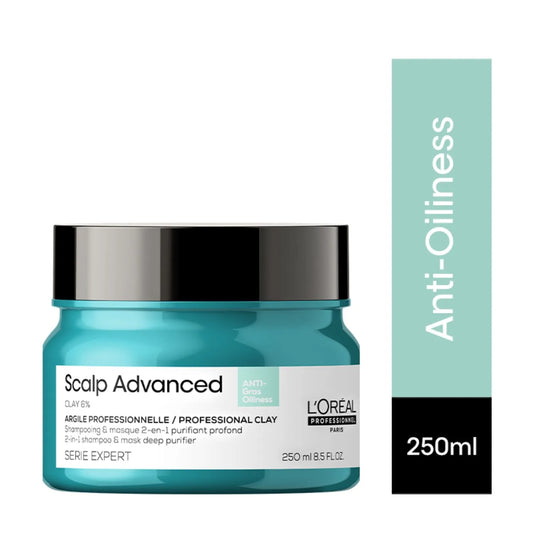 L‚ÄôOr√©al Professionnel Scalp Advanced Anti-Oiliness 2-In-1 Deep Purifier Clay 250 ml - Pinkbliss