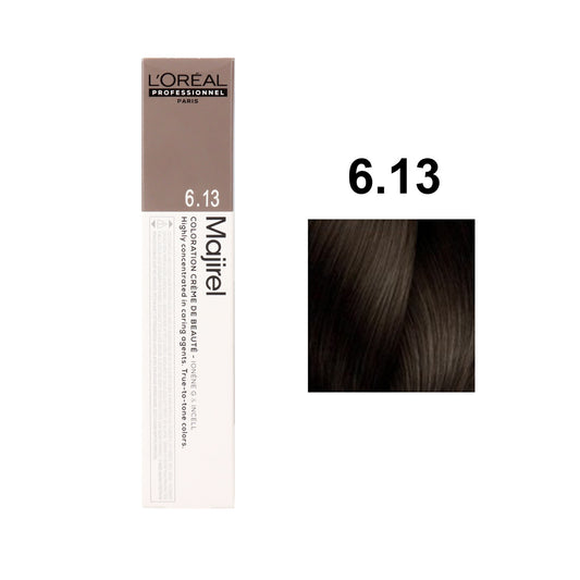 L'oreal  Professional Majirel - 6.13 (Dark Cool Beige Blond)