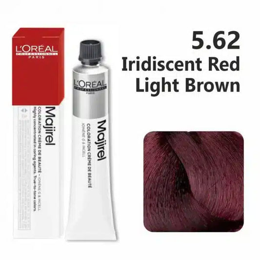 L'oreal Professionnel Majirel - 5.62 (Iridiscent Red Light Blonde) - Pinkbliss