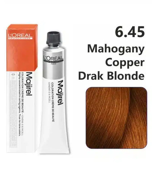 L'Or√©al Professional Majirel 6.45 Mahogany Copper Dark Blonde - Pinkbliss
