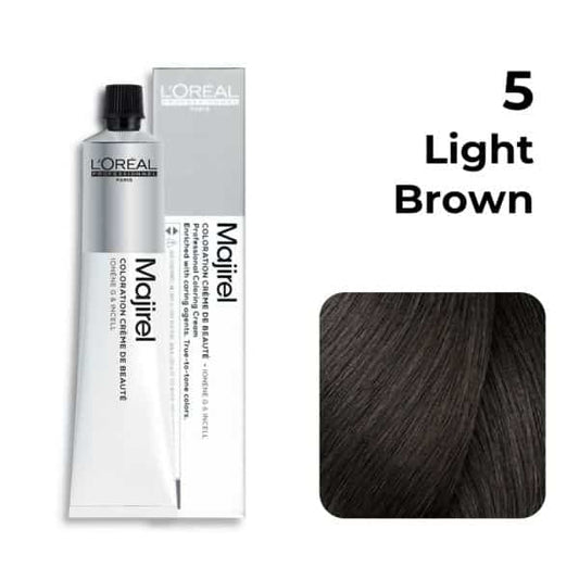 L‚Äôoreal Professionnel Majirel - 5 (Light Brown) - Pinkbliss