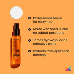 MATRIX Opti.care Smooth Straight Shampoo 200ml, Conditioner 98g and Serum 100ml - Pinkbliss