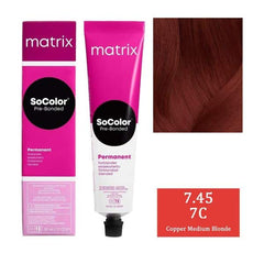 Matrix SOCOLOR 7.45 7C (Copper Medium Blonde) - Pinkbliss