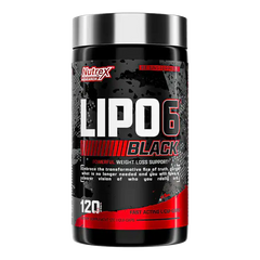 Nutrex Research Lipo 6 Black Powerful Weight Loss Support ‚Äì 120 Capsules - Pinkbliss