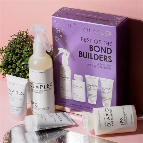 Olaplex Best of Bond Builders Kit ‚Äì Hair Repair & Strengthening Treatment for Damaged, Color-Treated Hair - Pinkbliss