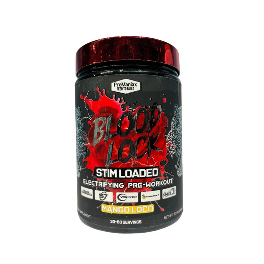 Promaniax Blood Lock Pre-Workout 60 Servings – MANGO LOCO