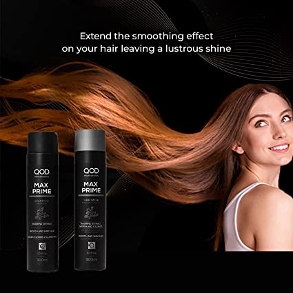 QOD Professional Max Prime Shampoo and Hair Mask ‚Äì 300ml Each - Pinkbliss