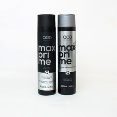 QOD Professional Max Prime Shampoo and Hair Mask ‚Äì 300ml Each - Pinkbliss