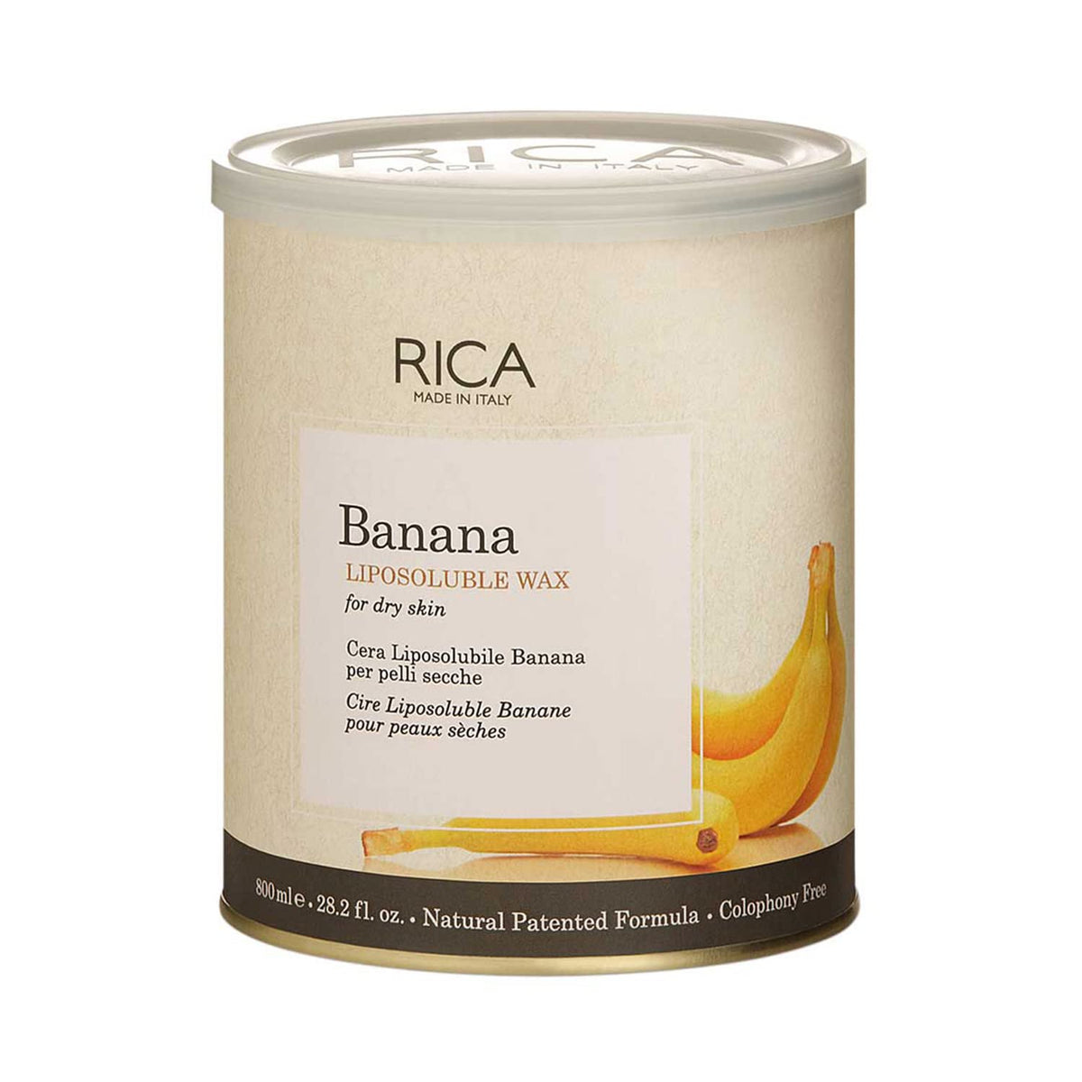Rica Banana Liposoluble Wax Men & Women 800g - Pinkbliss