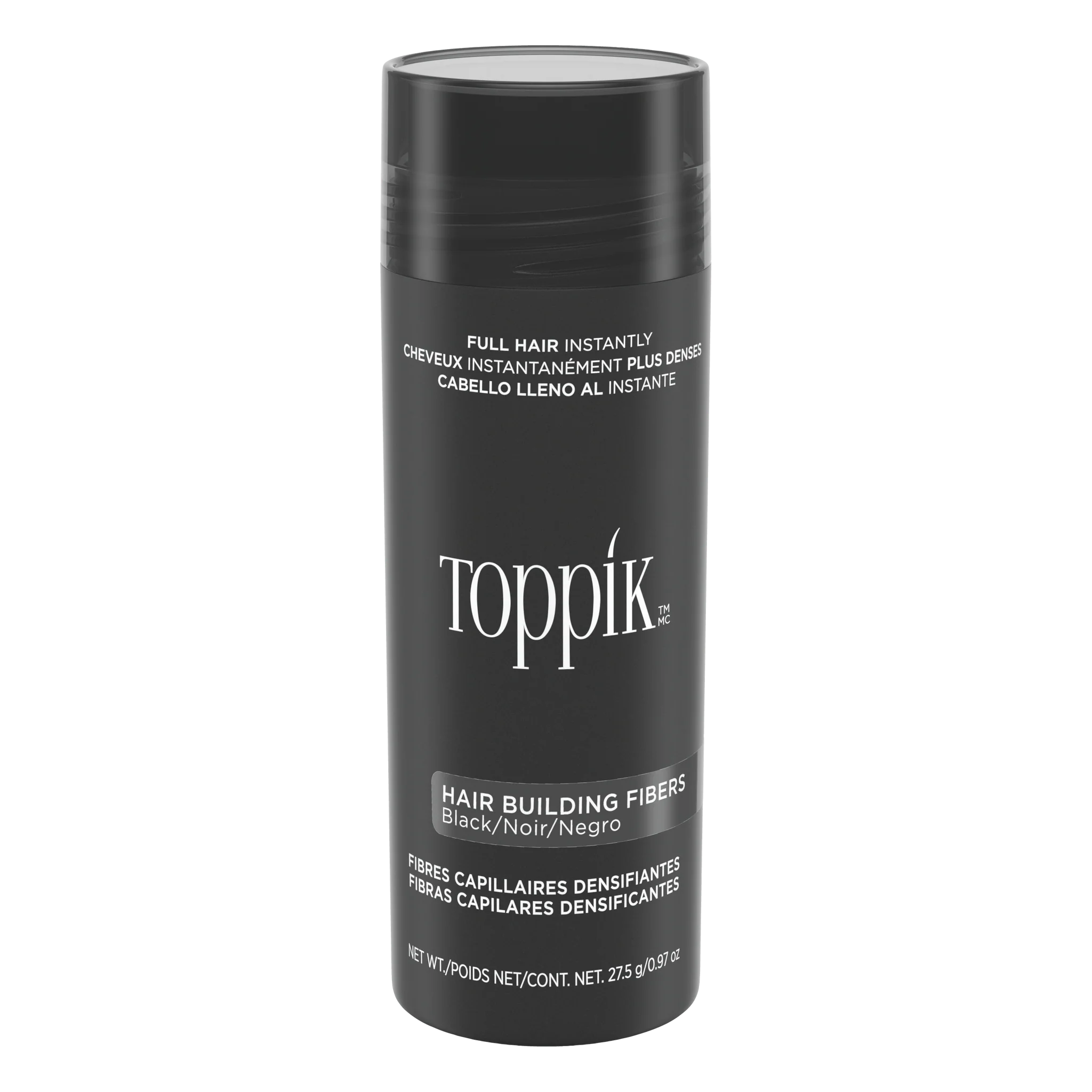 Toppik Hair Building Fibers Full Hair Instantly Black 27.5g - Pinkbliss