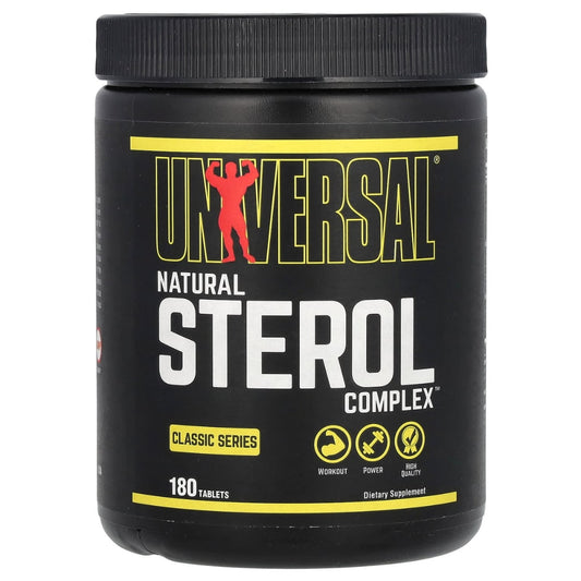 Universal Nutrition U Classic Series, Natural Sterol Complex, 180 Tablets - Pinkbliss