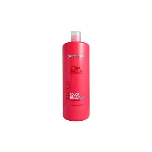 Wella Professionals Invigo Color Brilliance With Lime Caviar Vibrant Color Conditioner 1000ml - Pinkbliss
