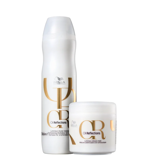 Wella Professionals Oil Reflections Luminous Shampoo 250ml and Mask 150ml - Pinkbliss