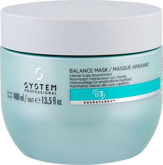 Wella System Professional Balance Mask (B3) – Intense Scalp Nourishment 400ml