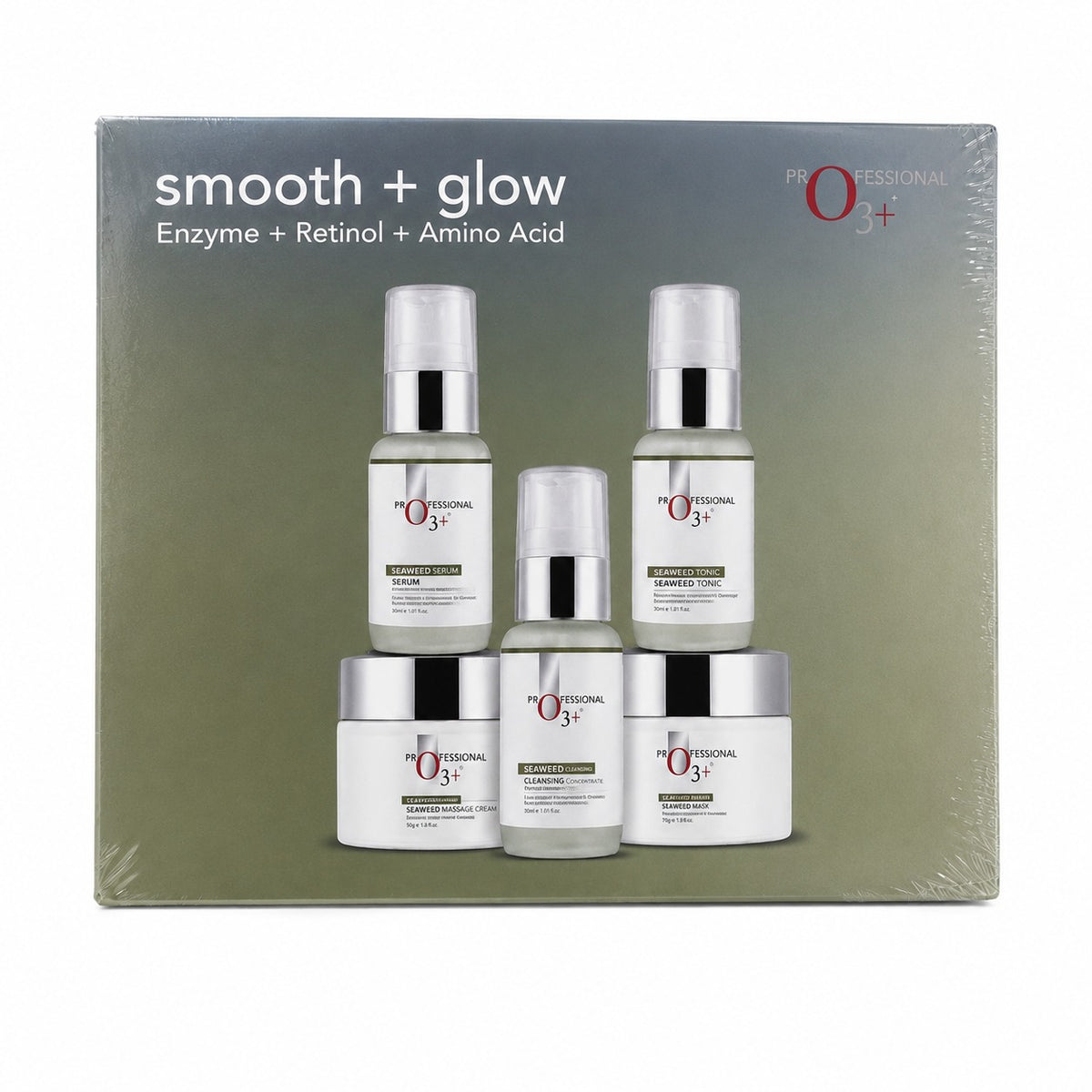 O3+ Professional Smooth + Glow Seaweed Facial Kit