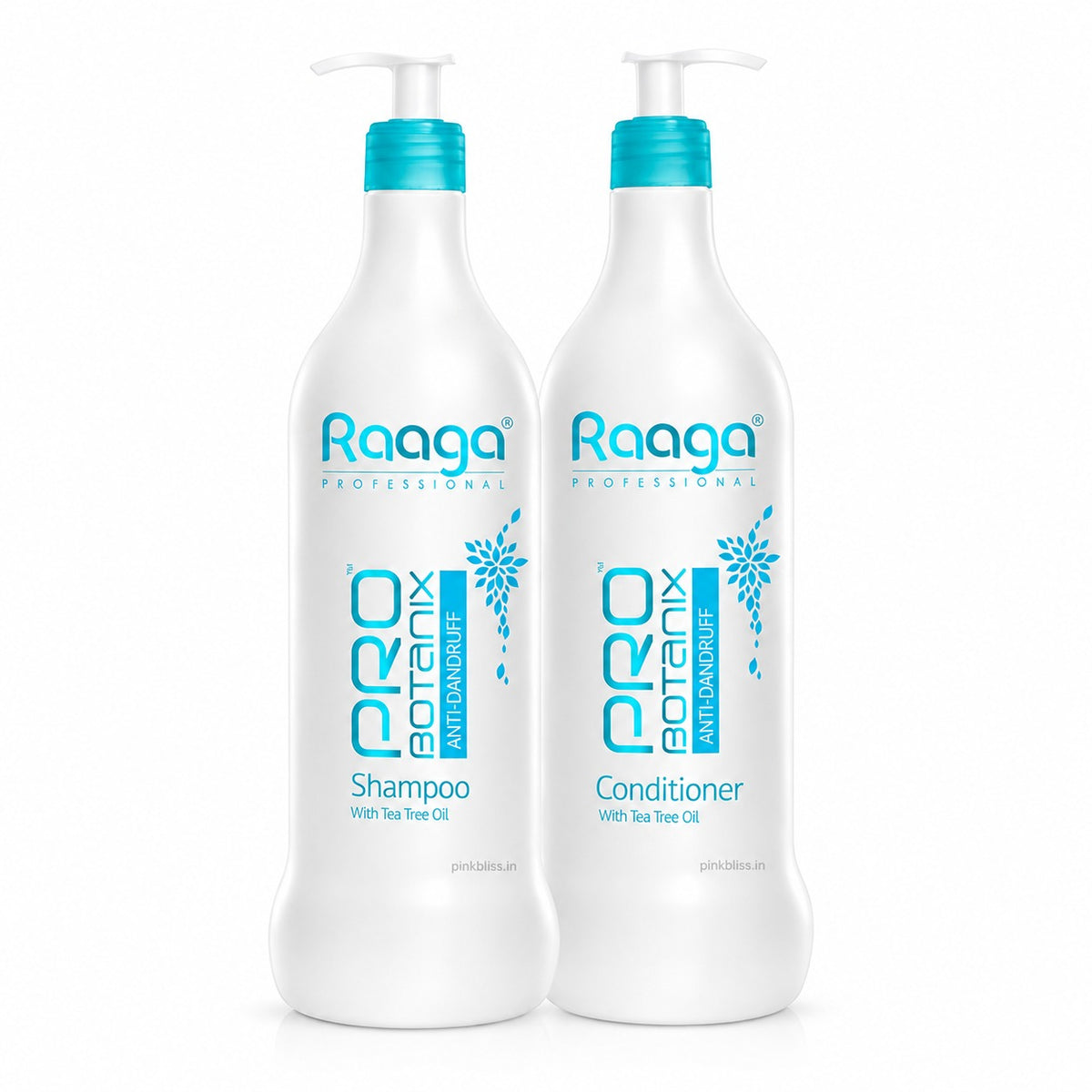 Raaga Professional Pro Botanix Anti-Dandruff Shampoo and Conditioner 1000ml Each