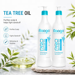 Raaga Professional Pro Botanix Anti-Dandruff Shampoo and Conditioner 1000ml Each