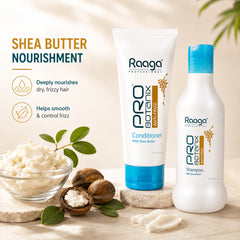 Raaga Professional Pro Botanix Anti-Frizz Shampoo 200ml and Conditioner 100ml