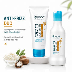 Raaga Professional Pro Botanix Anti-Frizz Shampoo 200ml and Conditioner 100ml