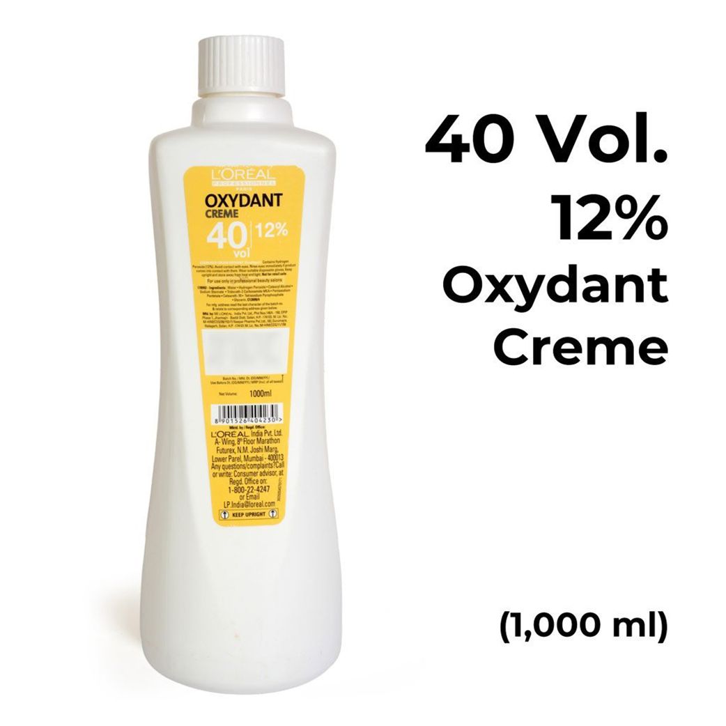 L‚Äôoreal Professionnel Oxydant Creme 40 Vol. 12% Developer (1000ml) - Pinkbliss