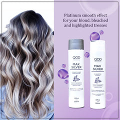 QOD Professional Max Silver Shampoo ‚Äì Conditioner 300ml Combo - Pinkbliss