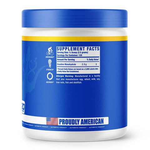 Ronnie Coleman Creatine XS ‚Äì Unflavored Powder 120 Servings - Pinkbliss