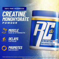 Ronnie Coleman Creatine XS ‚Äì Unflavored Powder 120 Servings - Pinkbliss