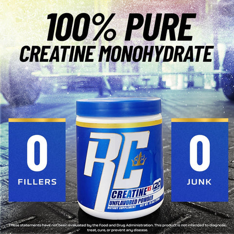 Ronnie Coleman Creatine XS ‚Äì Unflavored Powder 120 Servings - Pinkbliss