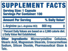 Ronnie Coleman L-Arginine XS ‚Äì 100 Capsules - Pinkbliss