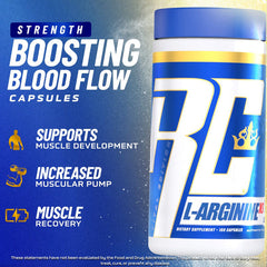 Ronnie Coleman L-Arginine XS ‚Äì 100 Capsules - Pinkbliss