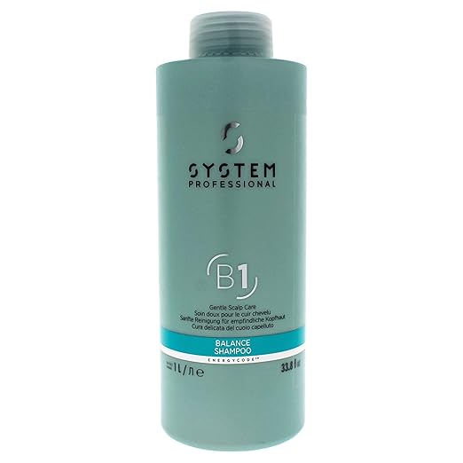 Wella System Professional Gentle Scalp Care B1 Balance Shampoo 1000ml - Pinkbliss