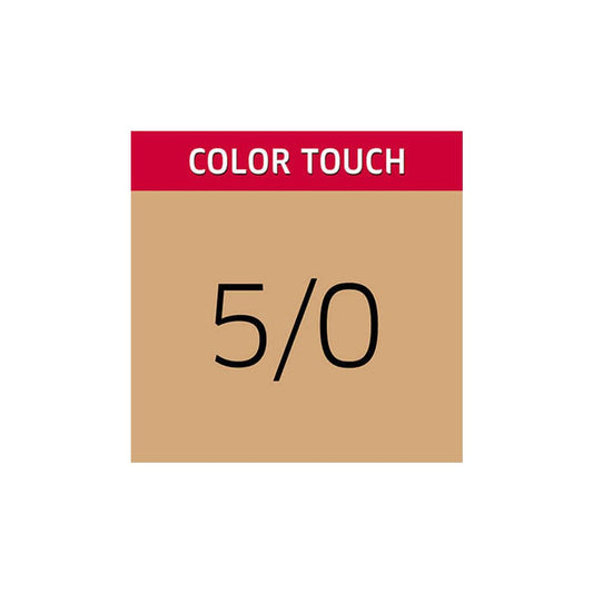 Wella Professionals Color Touch 5/0 Light Brown/Natural Semi-Permanent 60ml - Pinkbliss