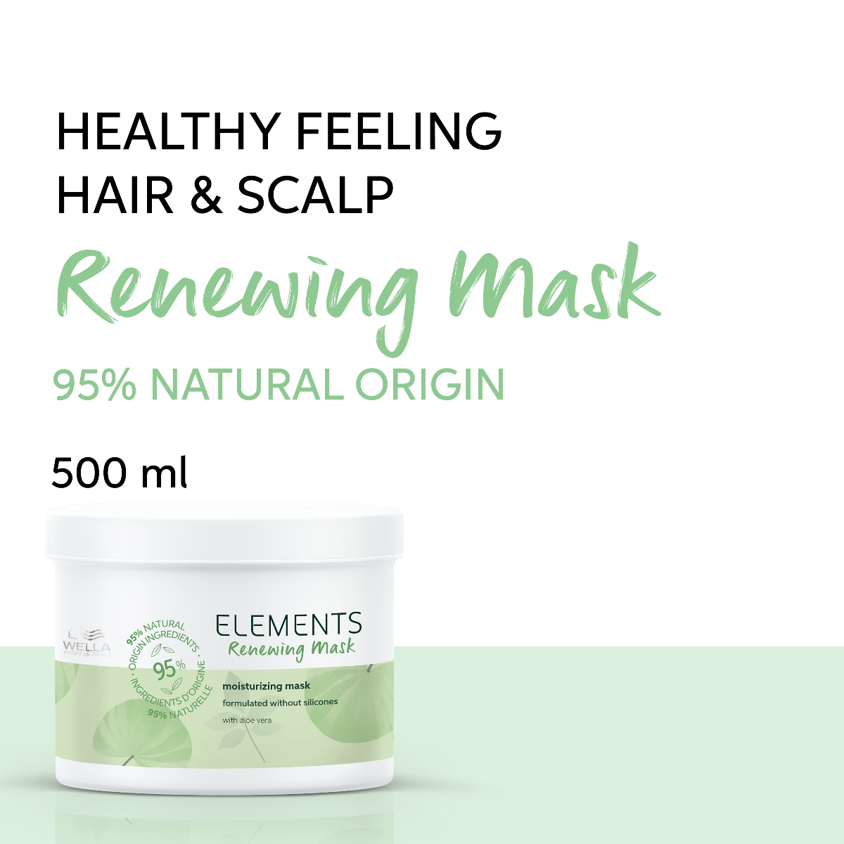 Wella Professionals Elements Renewing Mask Paraben Free 500ml - Pinkbliss