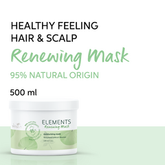 Wella Professionals Elements Renewing Mask Paraben Free 500ml - Pinkbliss